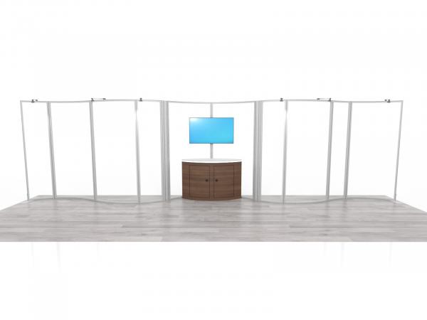 ECO-3128 Sustainable Modular Trade Show Display - Backwall Structure